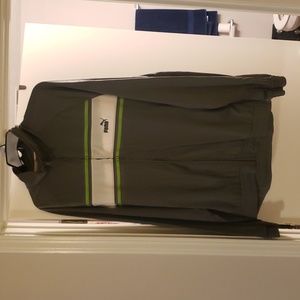 Puma zip up soccer style jacket